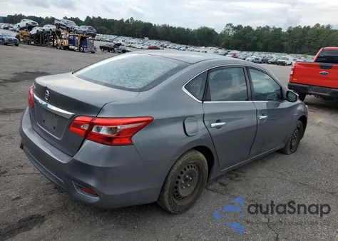 2017 Nissan Sentra S из США, поврежденный, VIN 3N1AB7AP7HY254702